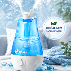 Enraco QTUM9 Çift Sprey Ultrasonik Hava Nemlendirici 3 L